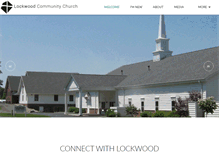 Tablet Screenshot of lockwoodchurch.org